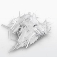Fibra de Polipropileno de Alta Resistencia, Fibra PP para Hormigón, Mortero, Cemento y Refuerzo de Construcción