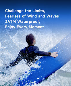 Montre connectée GPS GTS9 pour l'extérieur avec lampe de poche, boussole, fonction d'appel Bluetooth, étanche, style sportif, nouvelle arrivée - Product Image 5