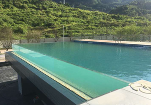 Piscine extérieure en acrylique peu encombrante avec murs transparents en EVA-Conception d'usine sur mesure et structure étanche durable - Product Image 4