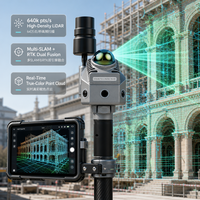 FJDynamics Trion P2 Scanner laser 3D portable SLAM LiDAR pour l'arpentage forestier, l'exploitation minière souterraine, la cartographie de tunnels, outil de nuage de points IA