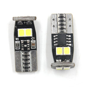 CAR-REFINE – Nouvelle ampoule LED Canbus sans erreur pour plaque d'immatriculation de voiture, non polarisée, 12V, 2835, 6SMD, 168, W5W, T10 - Product Image 4