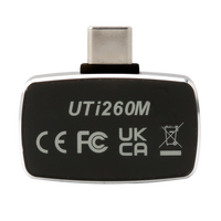UNI-T UTI260M voiture caméra thermique imageur 256*192 Pixel téléphone portable caméra d'imagerie thermique pour tuyau d'eau détection de chauffage par le sol