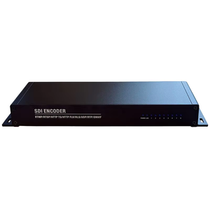 Codificador de Video SDI de 8 Canales H.265, 8 Puertos para Sobre IP con SRT RTMP UDP, Audio Estéreo, Aluminio, para Transmisión en Vivo - Product Image 3