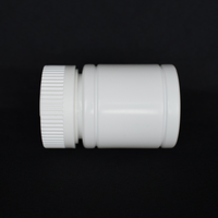 70ML en plastique PE médical pilule comprimé capsule bouteille ronde pilule conteneur à vendre