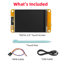 Perangkat ESP32 Marauder Mar-x-Auder CYD 2432r028 Wi-Fi Bluetooth Alat Ofensif dan Defensif Memungkinkan Koneksi Nirkabel yang Aman & Andal