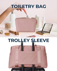 <b>Large</b> Carry On Overnight <b>Duffle</b> <b>Bag</b> 19.6x8.7x11.8 Inch Polyester Zipper Closure Multi-functional Travel Weekender <b>Bag</b> - Product Image 6