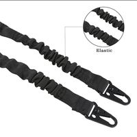 Sangle de fusil tactique réglable à 2 points, corde en nylon robuste pour le paintball/la chasse