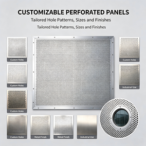 Système de façade en aluminium perforé, panneau de revêtement mural extérieur profondément perforé pour entrepôt et bâtiment logistique - Product Image 5