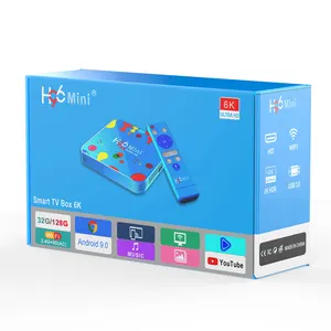 家庭选择H96 迷你H6 Allwinner H6 4GB 32GB 3D 6k 4gb ram 32gb rom android 9.0 电视盒