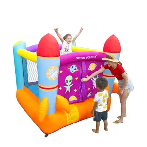 Alien Inflatable Bouncer Universe Rocket Inflatable Trampoline Inflatable Castles Jumping Outdoor or Indoor Kids Games