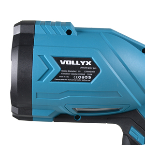 Nueva <span class=keywords><strong>Pistola</strong></span> de Pulverización Eléctrica <span class=keywords><strong>sin</strong></span> Aire, de Alta Potencia para Bricolaje, 1.2L 300psi, Motor Universal, Baterí<span class=keywords><strong>a</strong></span> de Litio, con Cargador - Product Image 3