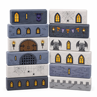 Nouveaux motifs Halloween 2026, logo personnalisé, blocs de construction en mousse réalistes 1:1, grands jouets en briques pour enfants, prix d'usine