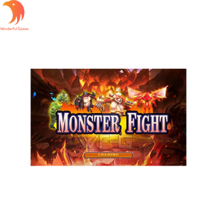 Máquina de videojuegos arcade: ¡El jefe está llegando! Juego de disparos Monster Fight de 4 asientos, máquina de juego de peces. - Product Image 1