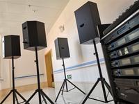 Sistema de megafonía, sistema de anuncios públicos, sistema de refuerzo de sonido, fabricante de equipos para escuelas, hospitales y hoteles