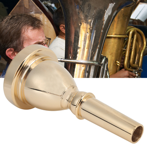 Embouchure de corne accessoire d'instrument de musique en cuivre étanche et durable pour <span class=keywords><strong>tuba</strong></span> de <span class=keywords><strong>basse</strong></span> - Product Image 4
