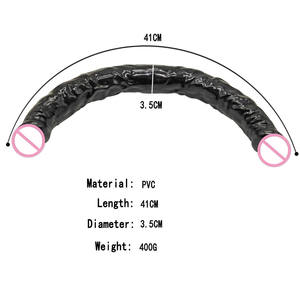 ビッグアナルコック女性ブラックホースカップルマンディンゴダブルエンドディルド - Product Image 6