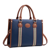 Nouvel ensemble de sacs à bandoulière matelassés en cuir PU de luxe pour femmes, grande capacité, sacs à main de créateur avec fermeture éclair