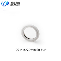 Anillo de Sellado HXLASER D15*21*2.7 D18.5*20.5*1.7 para Antorcha de Soldadura Manual SUP21 SUP23, Anillo de Sellado de Resorte Tipo O