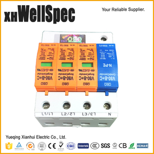 전원 서지 보호 장치 데이터 라인 서지 프로텍터 Obo V80-B+C 385V T1+T2 4P 80kA - Product Image 4