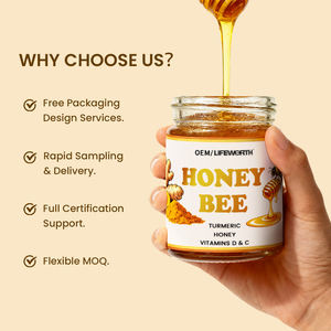 Tonik Madu Jahe Lifeworth untuk Meningkatkan Imunitas & Kesehatan Pencernaan Botol 100g/200g Rasa Manis - Product Image 2