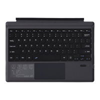 Keyboard Wireless RGB Backlit dengan Touchpad dan Fungsi Magnetik untuk Tablet Surface Pro9/8/X Versi Touch