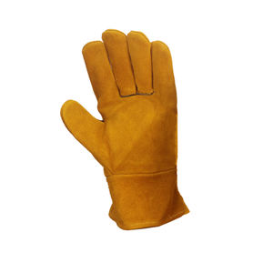 Guantes de seguridad industrial para construcción Guantes de trabajo de cuero de vaca Guantes de soldadura para uso profesional - Product Image 4