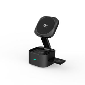 <span class=keywords><strong>Cargador</strong></span> Magnético Plegable 3 en 1 QI2.2 de 25 W con Cable Retráctil para Teléfono <span class=keywords><strong>Apple</strong></span>, iWatch y Airpods - Product Image 6