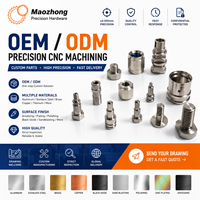 Usinage CNC haute précision ±0,005 mm, pièces, accessoires pour drones, alliage d'aluminium, boîtier de moteur pour drone, pièce