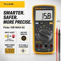 Multimètre numérique Fluke15B MAX-02 15BMAX-02, testeur électrique AC/DC avec garantie d'un an, protection IP40, 1000V