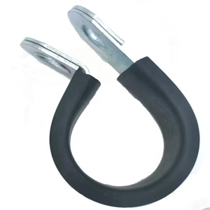 Factory Direct Heavy Duty Steel Hose <strong>Clamp</strong> Metal Pipe <strong>Clamp</strong> Rubber Strap Inch Measurement Support <strong>Bracket</strong> Hanger Holder Clipp - Product Image 6