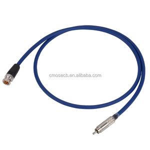 Câble audio numérique coaxial RCA GAC-1 S/PDIF 75 Ohm 10070, plaqué argent, avec horloge - Product Image 3