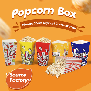 Dùng Một Lần Giấy Xô Túi Số Lượng Lớn Snack Container Cup Chủ Cho Giáng Sinh Đảng Lễ Hội Bỏng Ngô Xô - Product Image 6