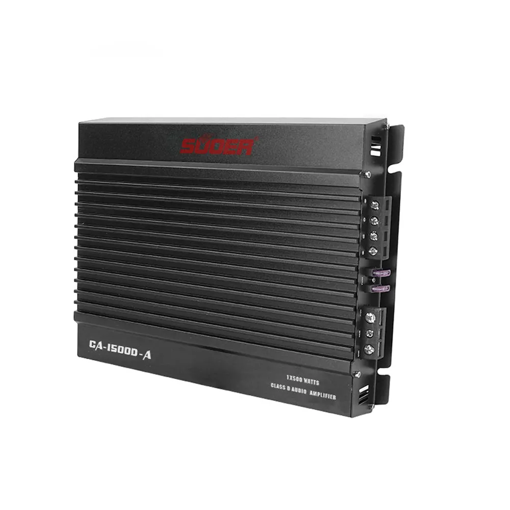 Suoer CA-1500D-A רכב amp class d חיווט ערכת מודולו מגבר אוטומטי מקצועי רכב מגבר