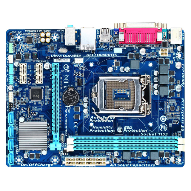 Motherboard H61M-S1 H61M-D1 LGA1151 H61M-DS2 H61MA-D2V H61MA-D3V H61M-D2P H61M-S2P H61M-S2PH H61M-D2 DDR4 Desktop Motherboard