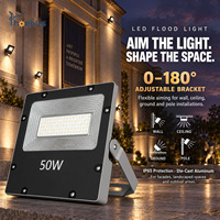 Projecteur LED 50W 100W 150W 200W pour les façades de bâtiments, les aménagements paysagers et les projets d'éclairage architectural