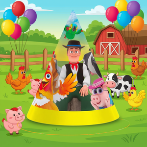 Chapeau de fête de la ferme Gorro Zenon, lot de 6 pièces, sac de 2 pièces - Product Image 3