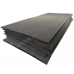 4*8' Mats /Black Color Waterproof Anti Slip Ground Protection Mat