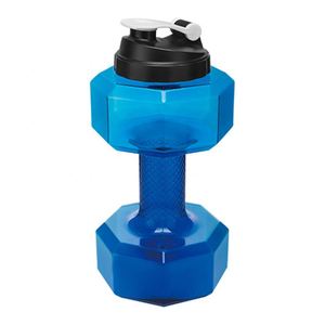 BPA Free 2.2L Plastic Gym Sport Bottle <b>Dumbbell</b> Water Bottle Fitness Bottle - Product Image 1