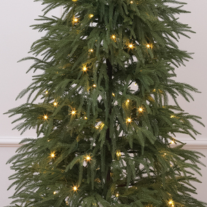 Sapin de Noël artificiel lumineux en PE en forme de feuille de saule, nouveau style, pour la décoration de Noël du salon et de la chambre - Product Image 4