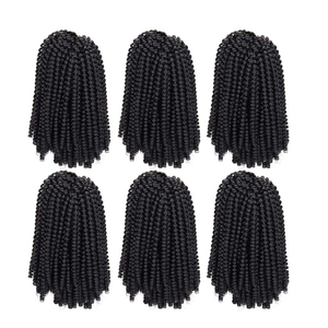 Sortie d'usine Crochet tresse <span class=keywords><strong>bombe</strong></span> torsion tresse Crochet <span class=keywords><strong>cheveux</strong></span> Ombre couleur synthétique moelleux Extension de <span class=keywords><strong>cheveux</strong></span> printemps torsion Crochet <span class=keywords><strong>cheveux</strong></span> - Product Image 4