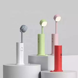 جديد 4 في 1 مصباح قراءة ليد قابل للطي وقابل لإعادة الشحن مع بنك طاقة - Product Image 1