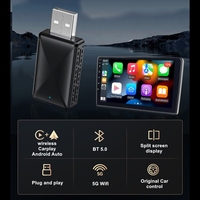 Dongle Android Auto USB Tpy c Adaptateur CarPlay filaire vers sans fil pour voitures Carplay originales pour Bmw Ai Box Carplay Android 14