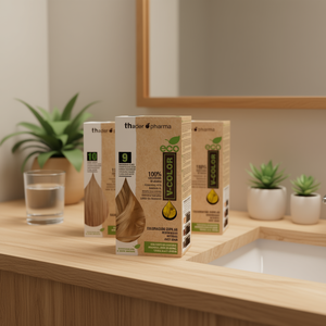 Kit de Tinte para el Cabello V-Color de Thader Pharma, Permanente, Natural, Antienvejecimiento, Rejuvenecimiento de la Piel con Aceite de Aguacate y Jojoba, España - Product Image 3