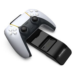 Cargador rápido dual para PS5 Soporte de controlador inalámbrico para <span class=keywords><strong>Sony</strong></span> <span class=keywords><strong>PlayStation</strong></span> <span class=keywords><strong>5</strong></span> Gamepad <span class=keywords><strong>DualSense</strong></span> controlador Base de carga - Product Image 6