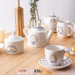 2026 Rslee Design Serie Blu in Porcellana Bone China, la Più Creativa e Innovativa Serie di Stoviglie in Ceramica - Product Image 3