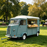 Camion de restauration rapide clé en main avec équipement commercial complet pour les marchés à service rapide, les festivals, les événements, la restauration et la vente de bonbons