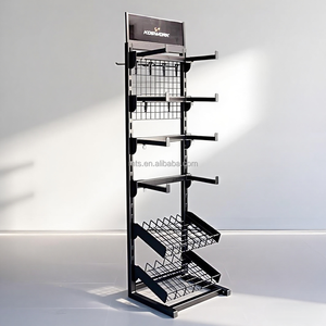 Display mobil RC komersial eceran dengan Slot rak logam rak pajangan ritel logam dengan rak lapis cairan & Cat - Product Image 2