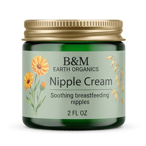 Beurre pour les mamelons pur végétalien, fabricant ODM, au beurre de karité et calendula, sûr pour la grossesse, soulagement des peaux gercées - Product Image 2