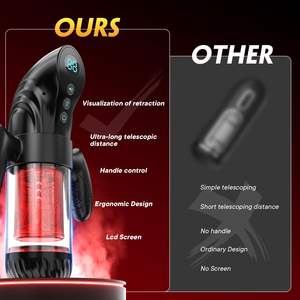 أحدث تصميم لكأس الاستمناء الذكري، جهاز استمناء آلي بدون استخدام اليدين للرجال - Product Image 2