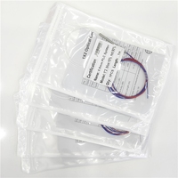 Divisor Óptico de Alta Calidad con Material LSZH, 1310/1550nm, 10/90 Desbalance, 3 Ventanas, Relación de División 1X2, Acoplador Óptico FBT, Mini Divisor Monomodo